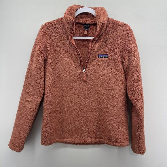 Patagonia Worn Wear Los Gatos 1/4-Zip‎ Fleece Jacket Womens Small Century Pink - Picture 3 of 11